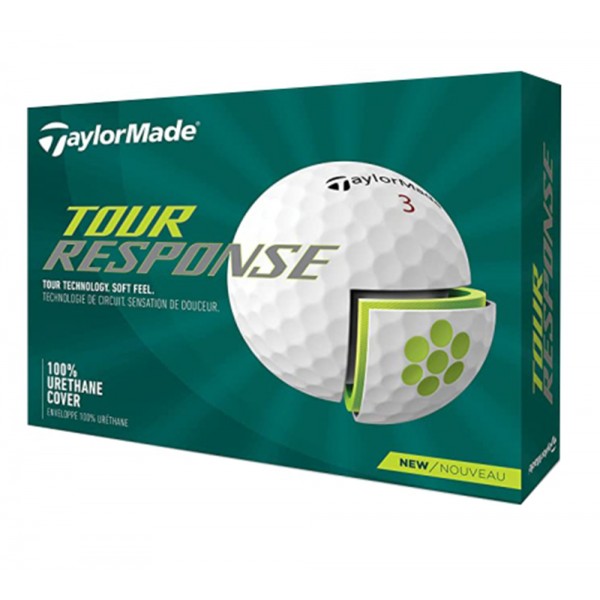 Balles de golf TaylorMade Tour Response personnalisées Impression sur balles de golf
